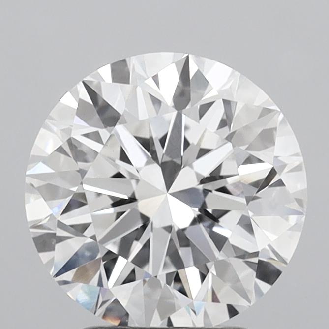 2.92 Carat Round Shaped, Excellent Cut, E Color, VS1 Clarity, IGI Certified Lab Grown Diamond