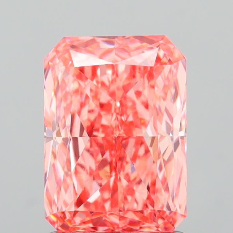 1.80 Carat Radiant Shaped, Ideal Cut, VS1 Clarity, IGI Certified Lab Grown Diamond