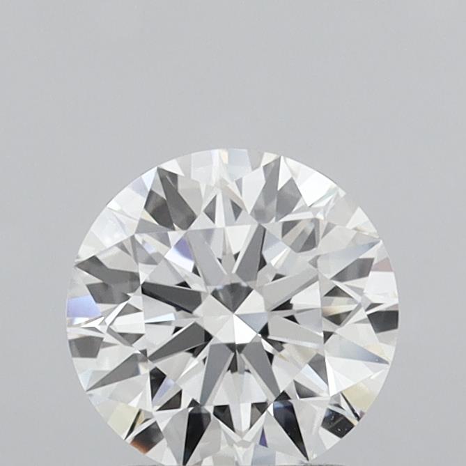 1.58 Carat Round Shaped, Ideal Cut, E Color, VS1 Clarity, IGI Certified Lab Grown Diamond