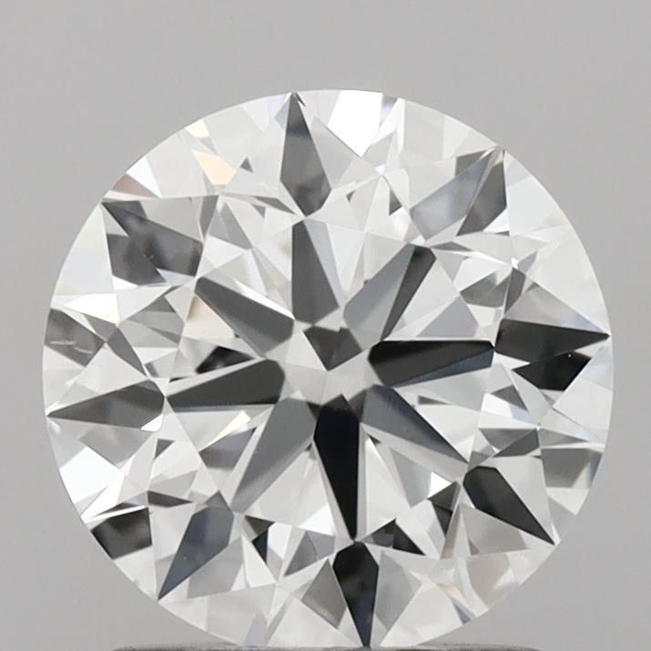 1.39 Carat Round Shaped, Excellent Cut, D Color, VS2 Clarity, IGI Certified Lab Grown Diamond
