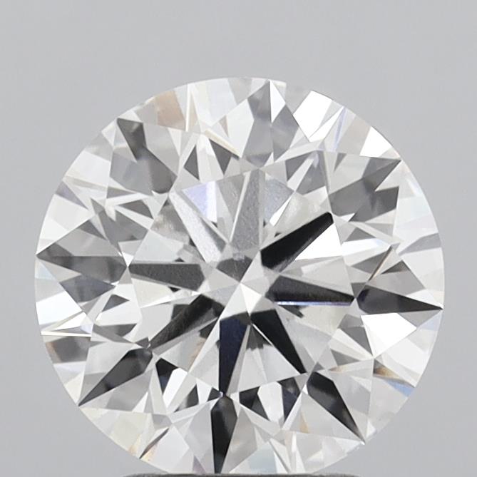 2.81 Carat Round Shaped, Ideal Cut, F Color, VVS2 Clarity, IGI Certified Lab Grown Diamond