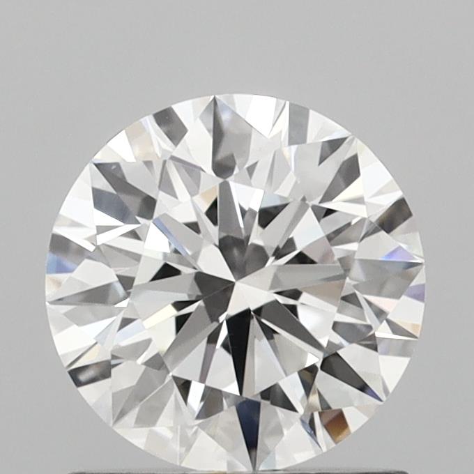 1.08 Carat Round Shaped, Ideal Cut, D Color, VS1 Clarity, IGI Certified Lab Grown Diamond