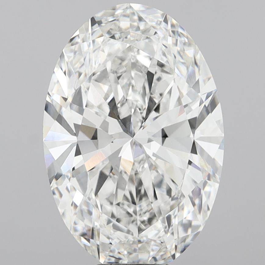 10.09 Carat Oval Shaped, Excellent Cut, E Color, VVS2 Clarity, IGI Certified Lab Grown Diamond