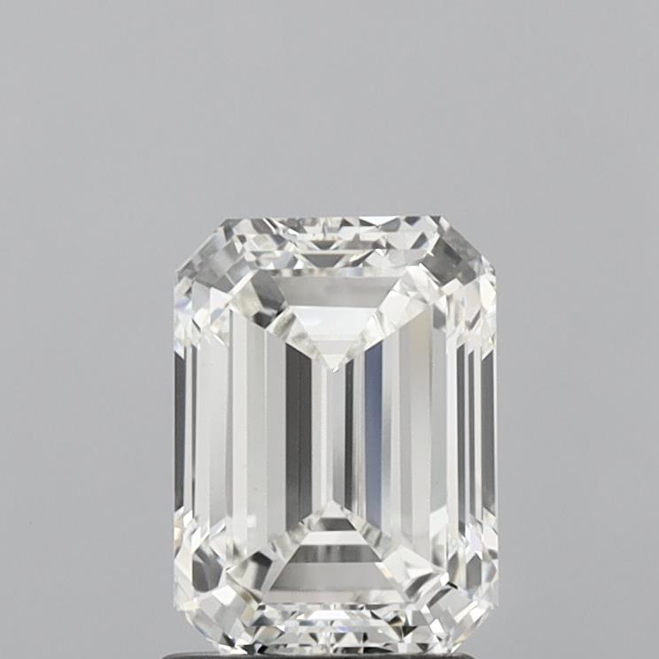 1.94 Carat Emerald Shaped, Ideal Cut, G Color, VS1 Clarity, IGI Certified Lab Grown Diamond
