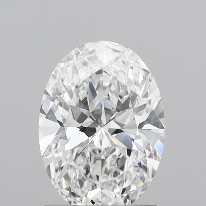 1.54 Carat Oval Shaped, Ideal Cut, D Color, VS1 Clarity, IGI Certified Lab Grown Diamond
