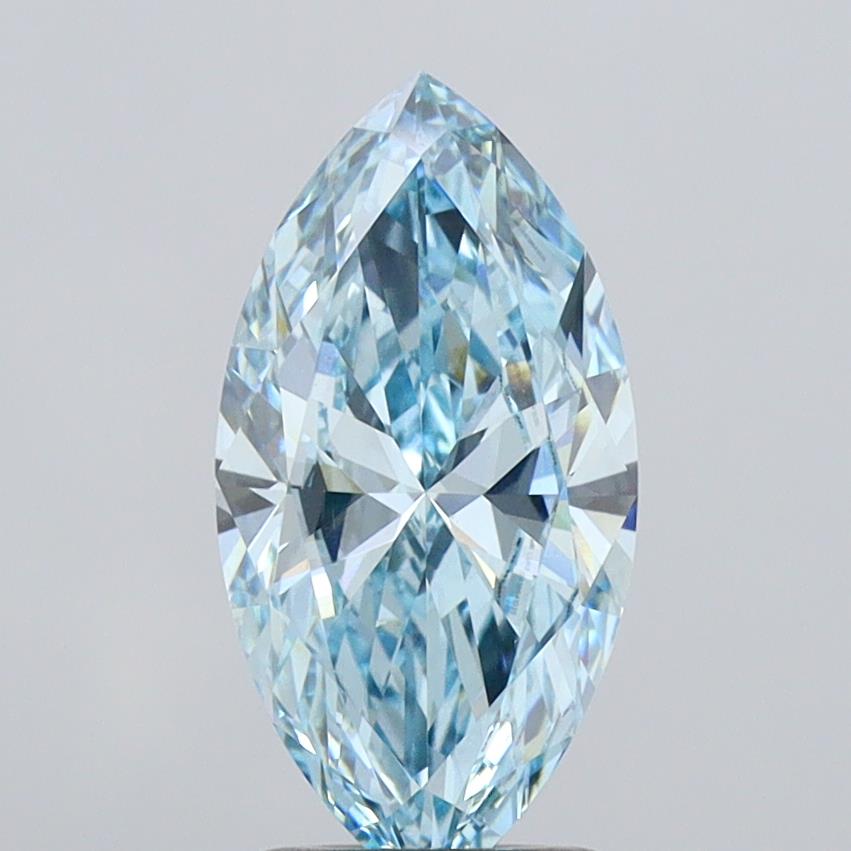 1.95 Carat Marquise Shaped, Excellent Cut, VS1 Clarity, IGI Certified Lab Grown Diamond