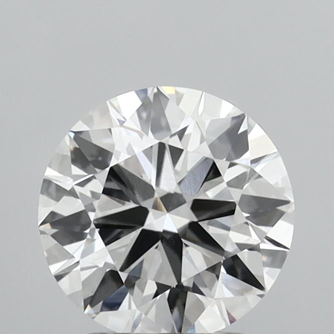 1.91 Carat Round Shaped, Ideal Cut, F Color, VS1 Clarity, IGI Certified Lab Grown Diamond