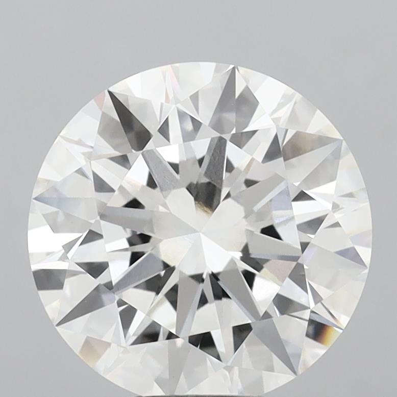 7.08 Carat Round Shaped, Ideal Cut, F Color, VVS2 Clarity, IGI Certified Lab Grown Diamond