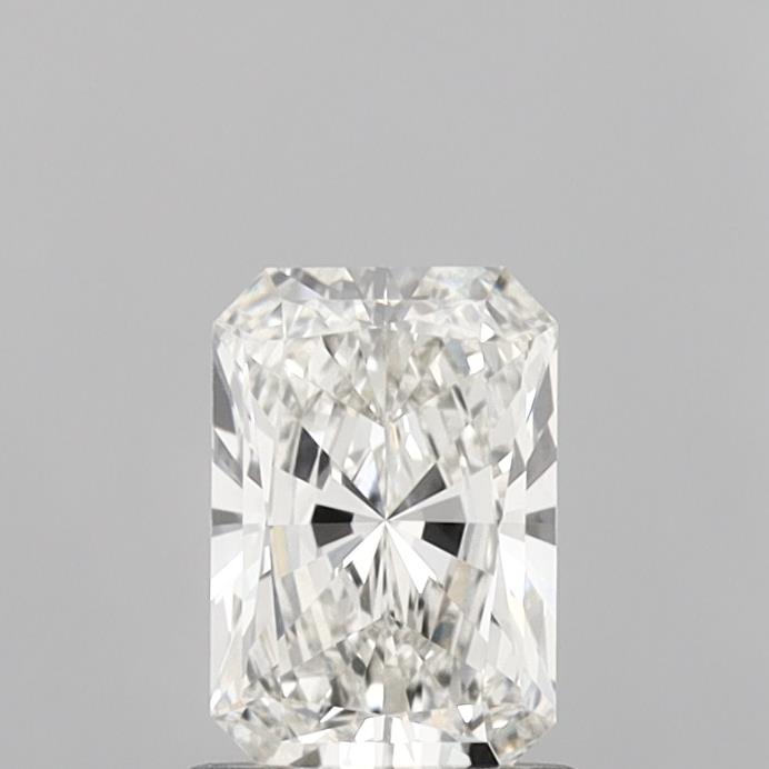 1.06 Carat Radiant Shaped, Ideal Cut, H Color, VVS1 Clarity, IGI Certified Lab Grown Diamond