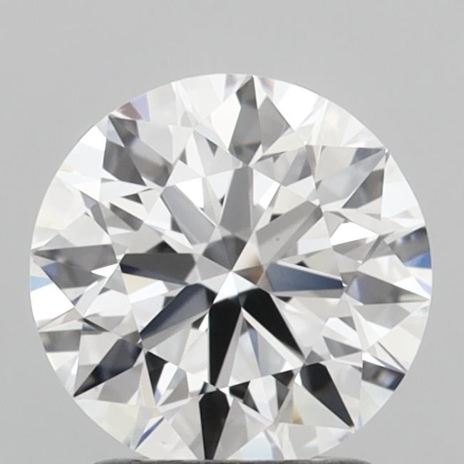 1.79 Carat Round Shaped, Excellent Cut, D Color, VVS2 Clarity, IGI Certified Lab Grown Diamond