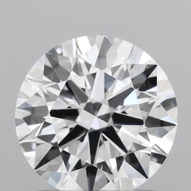 1.03 Carat Round Shaped, Ideal Cut, D Color, VVS2 Clarity, IGI Certified Lab Grown Diamond