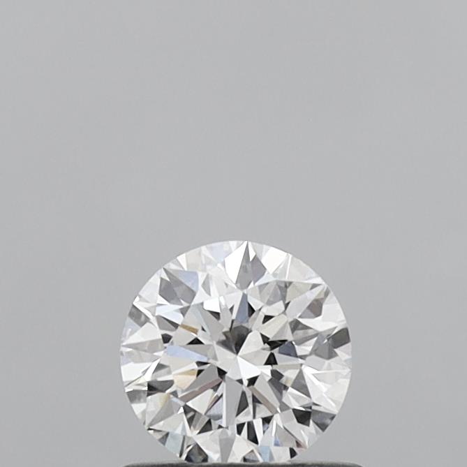 0.56 Carat Round Shaped, Excellent Cut, D Color, VVS2 Clarity, IGI Certified Lab Grown Diamond