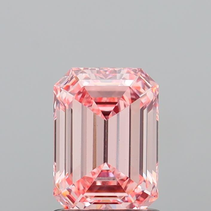 1.52 Carat Emerald Shaped, Ideal Cut, VS1 Clarity, IGI Certified Lab Grown Diamond
