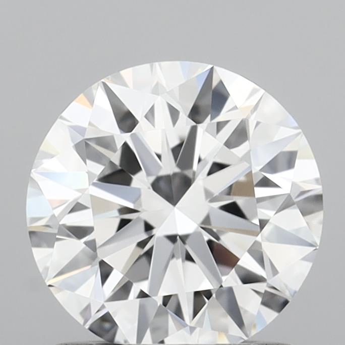 1.04 Carat Round Shaped, Ideal Cut, D Color, VVS2 Clarity, IGI Certified Lab Grown Diamond