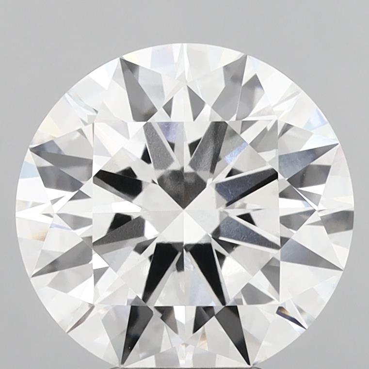 5.10 Carat Round Shaped, Ideal Cut, E Color, VVS2 Clarity, IGI Certified Lab Grown Diamond