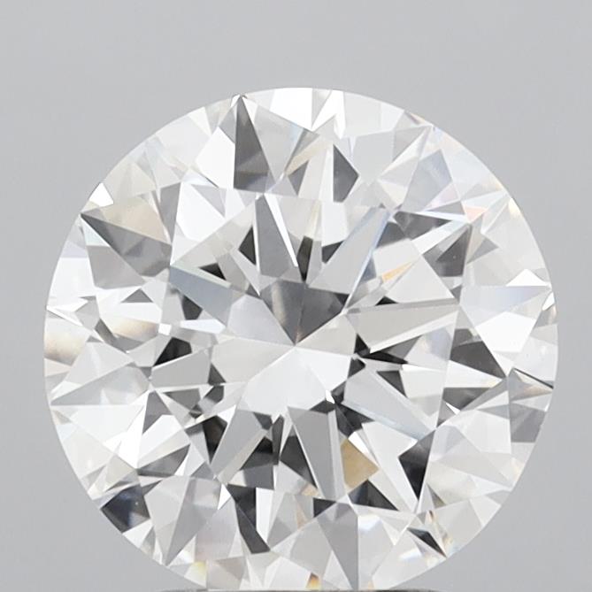3.00 Carat Round Shaped, Excellent Cut, E Color, VVS2 Clarity, IGI Certified Lab Grown Diamond