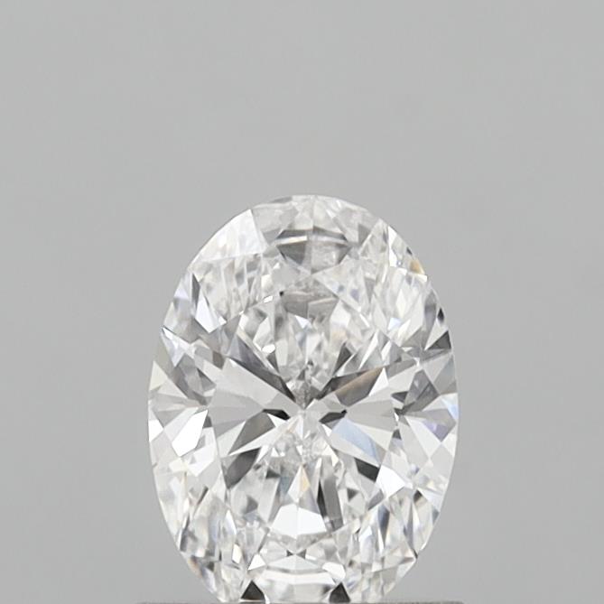 0.97 Carat Oval Shaped, Ideal Cut, D Color, VVS2 Clarity, IGI Certified Lab Grown Diamond