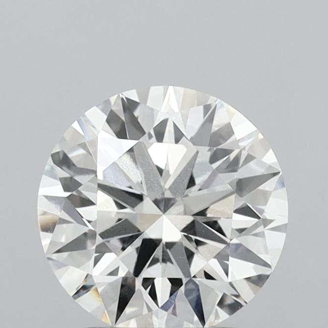 1.96 Carat Round Shaped, Ideal Cut, F Color, VVS2 Clarity, IGI Certified Lab Grown Diamond