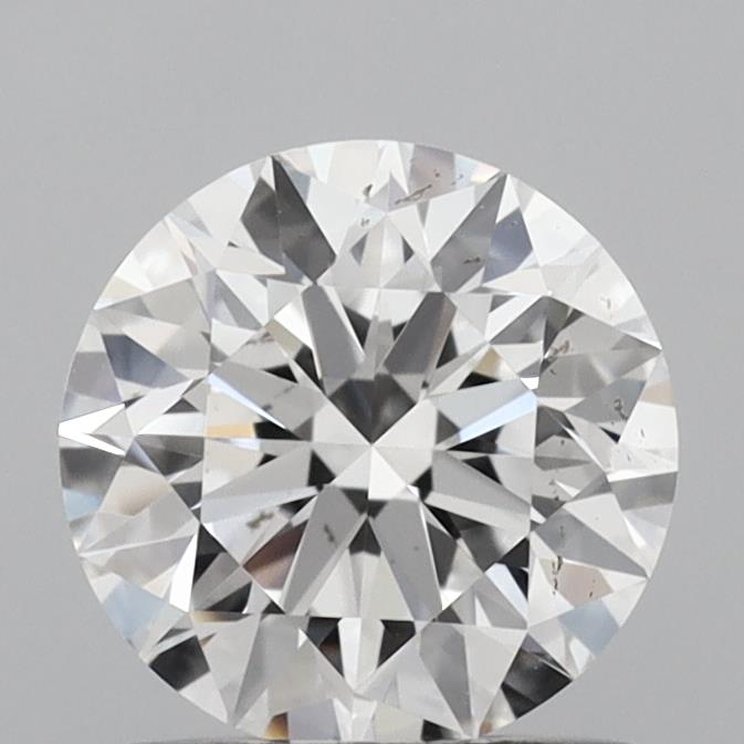 1.03 Carat Round Shaped, Ideal Cut, D Color, VVS2 Clarity, IGI Certified Lab Grown Diamond