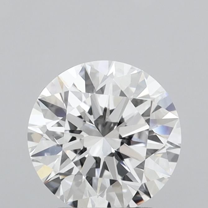 1.77 Carat Round Shaped, Ideal Cut, D Color, VVS1 Clarity, IGI Certified Lab Grown Diamond