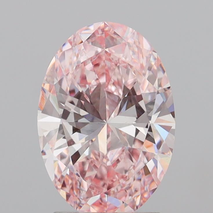2.50 Carat Oval Shaped, Excellent Cut, VS1 Clarity, IGI Certified Lab Grown Diamond