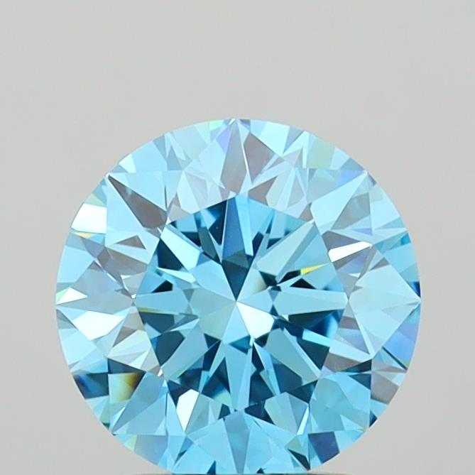 2.31 Carat Round Shaped, Ideal Cut, VS1 Clarity, IGI Certified Lab Grown Diamond