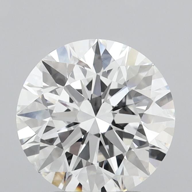 2.52 Carat Round Shaped, Excellent Cut, E Color, VVS1 Clarity, IGI Certified Lab Grown Diamond