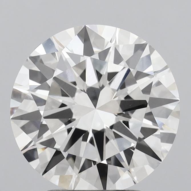 2.97 Carat Round Shaped, Very Good Cut, G Color, VVS2 Clarity, IGI Certified Lab Grown Diamond