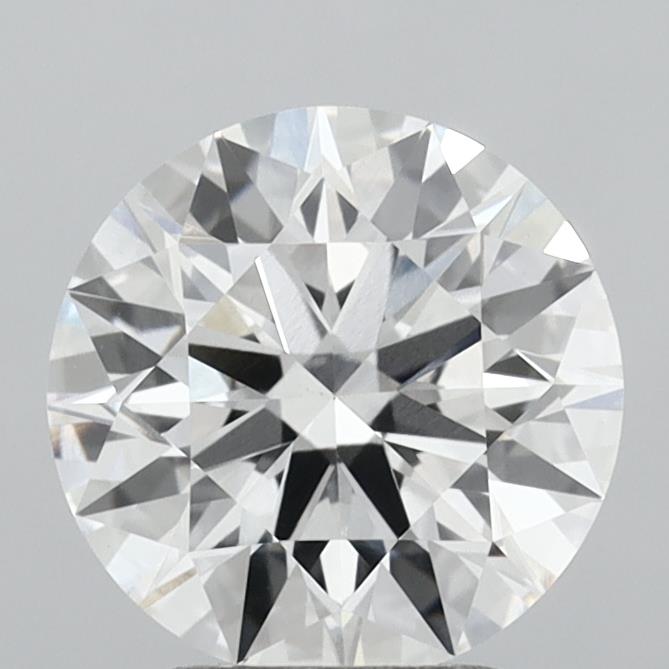 2.74 Carat Round Shaped, Ideal Cut, E Color, VS1 Clarity, IGI Certified Lab Grown Diamond