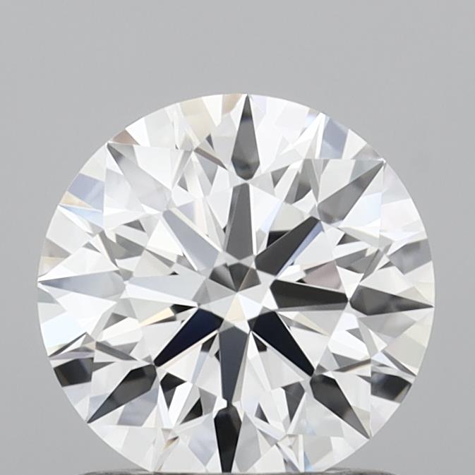 1.06 Carat Round Shaped, Ideal Cut, D Color, VVS2 Clarity, IGI Certified Lab Grown Diamond
