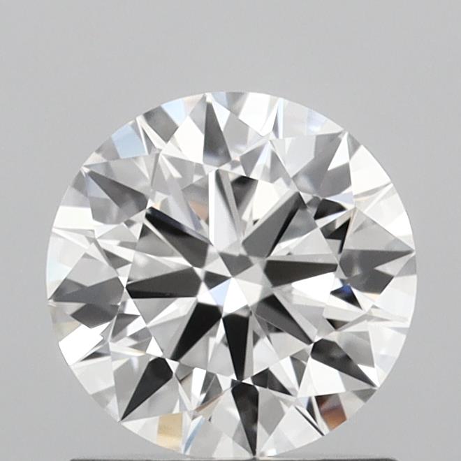 1.08 Carat Round Shaped, Ideal Cut, D Color, VVS2 Clarity, IGI Certified Lab Grown Diamond