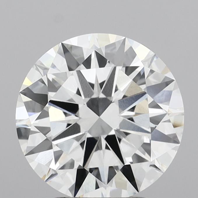 3.01 Carat Round Shaped, Excellent Cut, E Color, VVS2 Clarity, IGI Certified Lab Grown Diamond