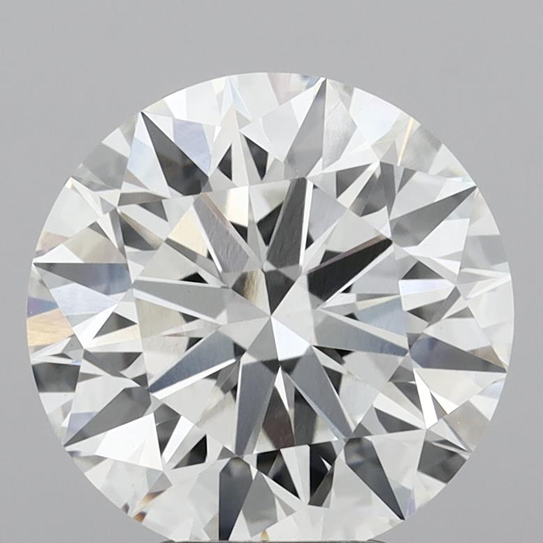 4.78 Carat Round Shaped, Ideal Cut, F Color, VVS2 Clarity, IGI Certified Lab Grown Diamond