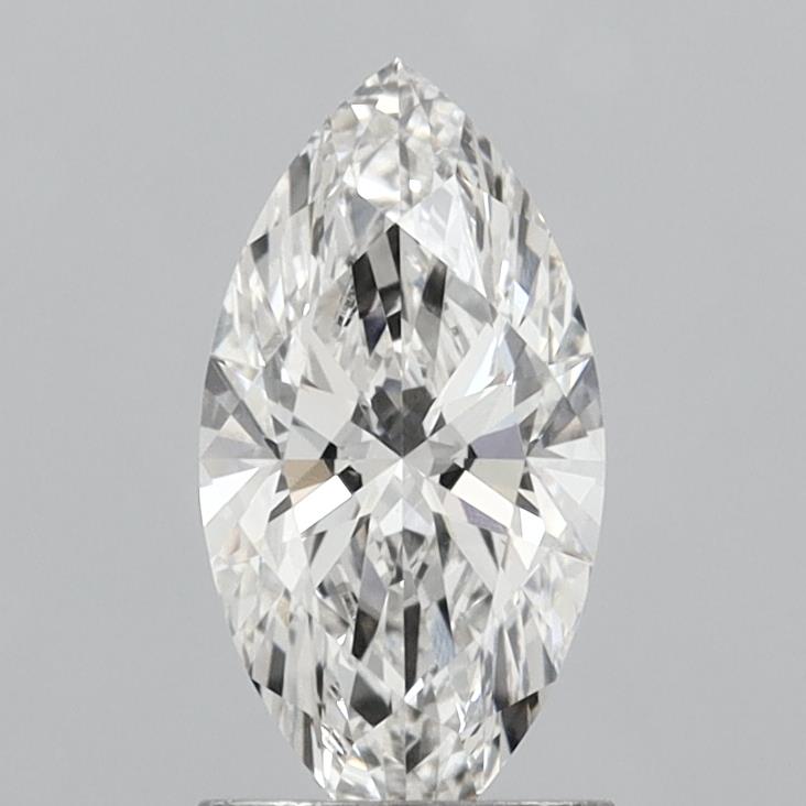 1.31 Carat Marquise Shaped, Ideal Cut, G Color, VVS2 Clarity, IGI Certified Lab Grown Diamond