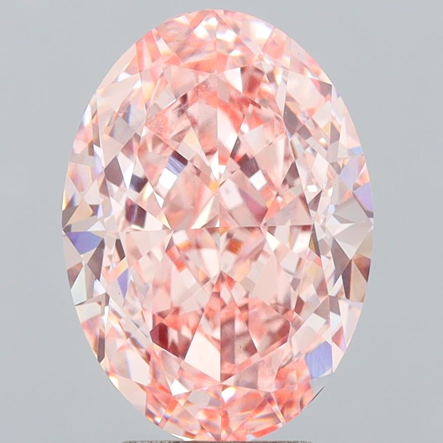 6.18 Carat Oval Shaped, Excellent Cut, VS1 Clarity, IGI Certified Lab Grown Diamond