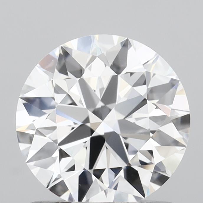 1.05 Carat Round Shaped, Ideal Cut, D Color, VVS2 Clarity, IGI Certified Lab Grown Diamond
