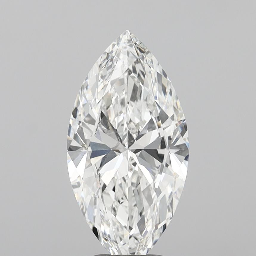 4.00 Carat Marquise Shaped, Excellent Cut, F Color, VS1 Clarity, IGI Certified Lab Grown Diamond