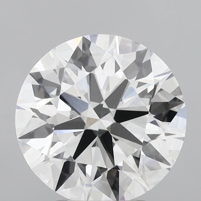 3.02 Carat Round Shaped, Ideal Cut, E Color, VVS2 Clarity, IGI Certified Lab Grown Diamond