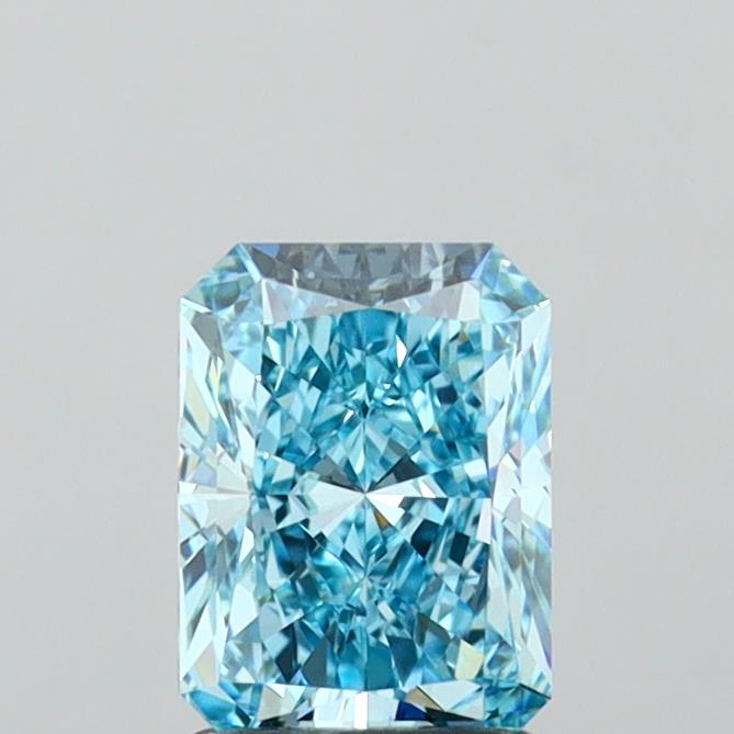 1.40 Carat Radiant Shaped, Ideal Cut, VVS2 Clarity, IGI Certified Lab Grown Diamond