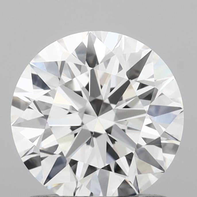 1.05 Carat Round Shaped, Ideal Cut, D Color, VVS2 Clarity, IGI Certified Lab Grown Diamond