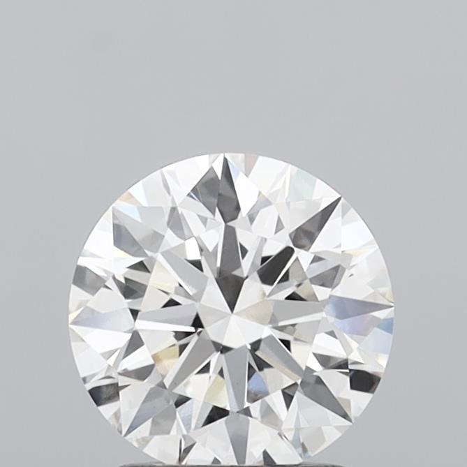1.59 Carat Round Shaped, Ideal Cut, F Color, VVS2 Clarity, IGI Certified Lab Grown Diamond