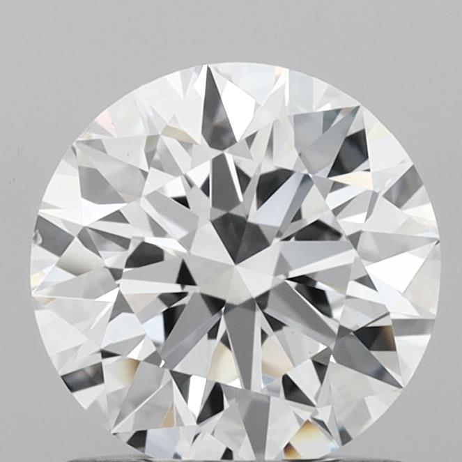 1.02 Carat Round Shaped, Ideal Cut, D Color, VS2 Clarity, IGI Certified Lab Grown Diamond