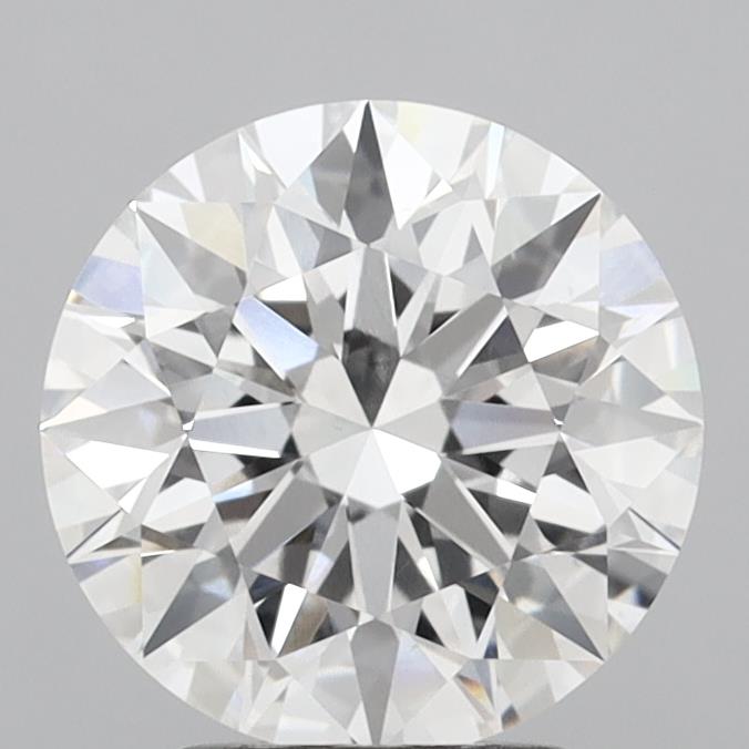 3.10 Carat Round Shaped, Excellent Cut, E Color, VVS2 Clarity, IGI Certified Lab Grown Diamond