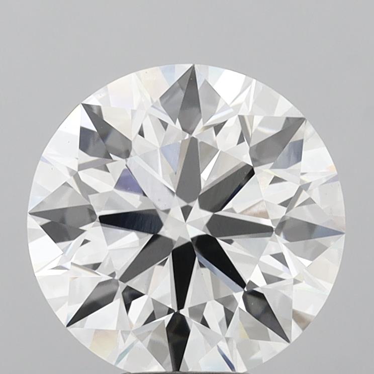 6.06 Carat Round Shaped, Ideal Cut, E Color, VS1 Clarity, IGI Certified Lab Grown Diamond