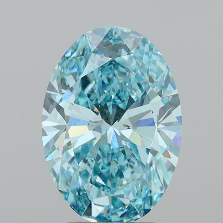 4.57 Carat Oval Shaped, Excellent Cut, VS1 Clarity, IGI Certified Lab Grown Diamond