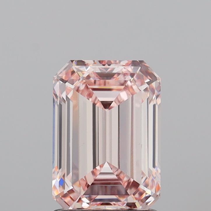 2.00 Carat Emerald Shaped, Ideal Cut, VS1 Clarity, IGI Certified Lab Grown Diamond