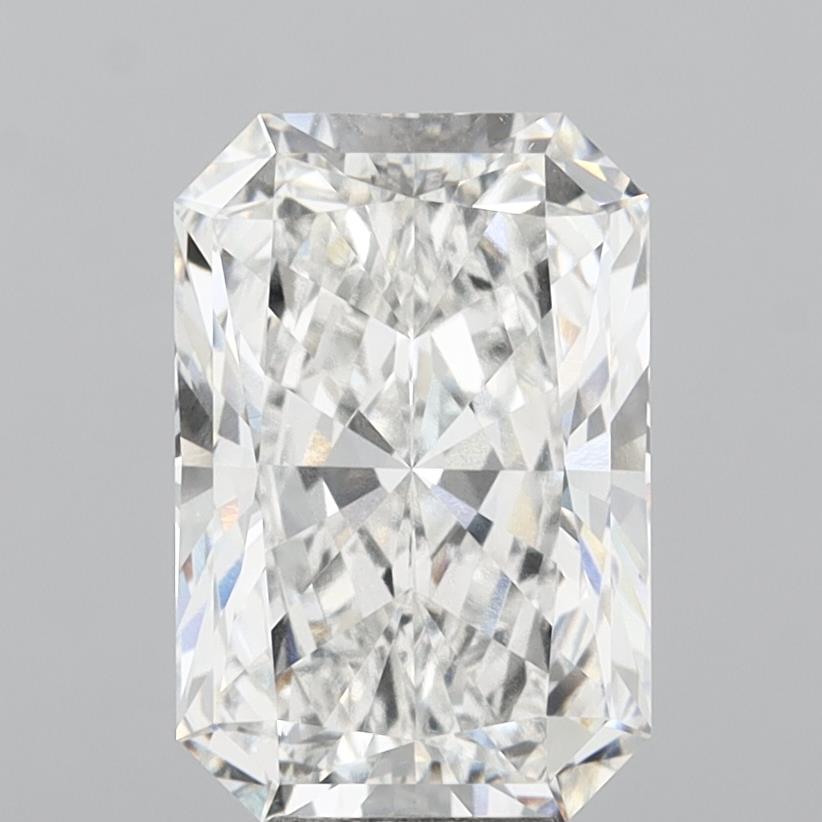 8.05 Carat Radiant Shaped, Ideal Cut, E Color, VVS1 Clarity, IGI Certified Lab Grown Diamond