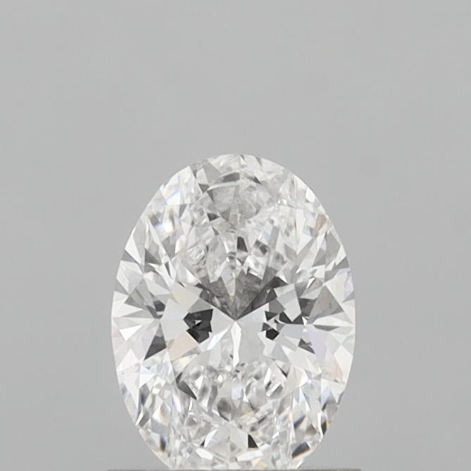 0.97 Carat Oval Shaped, Ideal Cut, D Color, VVS2 Clarity, IGI Certified Lab Grown Diamond