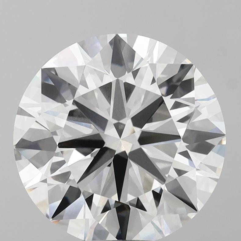 8.00 Carat Round Shaped, Ideal Cut, F Color, VVS2 Clarity, IGI Certified Lab Grown Diamond