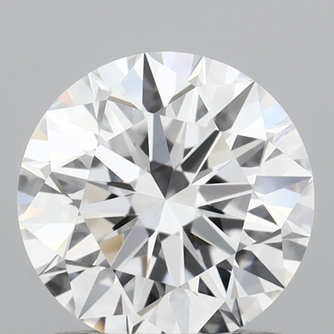 1.05 Carat Round Shaped, Ideal Cut, D Color, VVS2 Clarity, IGI Certified Lab Grown Diamond